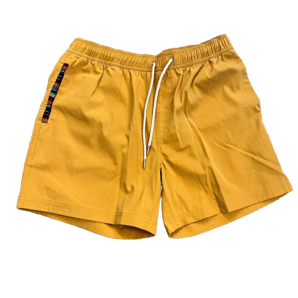 Wowie Men’s Shorts Size Large Mustard Color